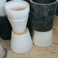 گلدان سفالی و سرامیکی از 20 تا 60 هزار تومان نو