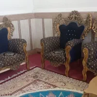 مبله سلطنتی+۲عدد عسلی