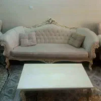 مبل ۷ نفره پارچه ترک فوق العاده سالم