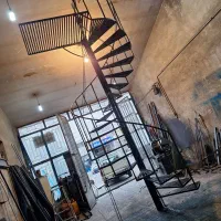 جوشکاری ساخت پله پیچ و پله تاشو،خم لوله