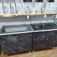 کابینت زیر گازی تمام ام دی اف با برش رایگان|مصالح و تجهیزات ساختمان|کرج, حیدرآباد|دیوار