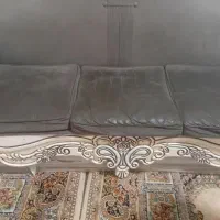 مبل 7نفر با رنگ طوسی|مبلمان خانگی و میز عسلی|رباط‌کریم, نصیرشهر|دیوار