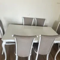 میز ناهار خوری ۶نفره|میز و صندلی غذاخوری|تبریز, |دیوار