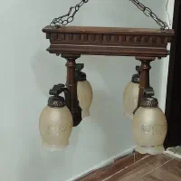 لوستر نو و تمیز|لوستر و چراغ آویز|بروجن, |دیوار