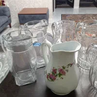پارچ و دیس کریستال
