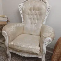 مبل کلاسیک ۹ نفره سفید|مبلمان خانگی و میز عسلی|تهران, افسریه شمالی|دیوار