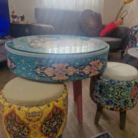 میزگرد با دوعددپاف کاملا سالم درحد نو