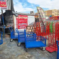 گاری چهار چرخ دستی پاپ مارکت(ارسال به کل کشور)