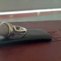 انگشتر عقیق زیبا خوش چهره|جواهرات|قنوات, |دیوار