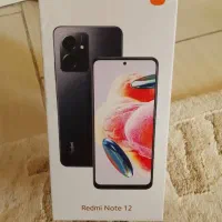 گوشی REDMI Note12 رنگ مشکی رام 8
