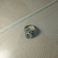 انگشتر نقره عقیق یمنی و عقیق سرخ و شجر|جواهرات|ایلام, |دیوار