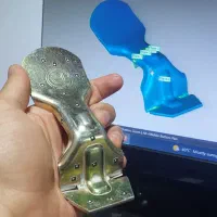 خدمات اسکن سه بعدی و مهندسی معکوس قطعات صنعتی