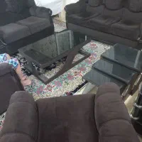 مبل هفت نفره همراه میز جلو مبلی