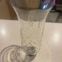 لاله کریستال لوستر آنتیک