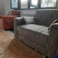 مبل راحتی ۷نفر با جلو مبلی|مبلمان خانگی و میز عسلی|پیربازار, |دیوار