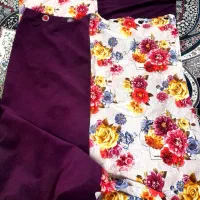 پرده به همراه کنارپرده ای