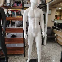 مانکن کامل مردانه فایبر سفید