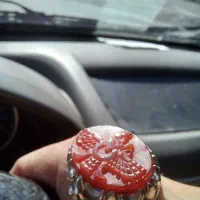 انگشتر عقیق انگشتر نقره تگین فروهر عقیق|بدلیجات|باغستان, |دیوار