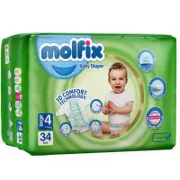 پوشک مولفیکس سایز4