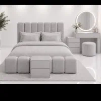 سرویس خواب تشک تخت دو نفره در رنگبندی