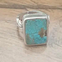 انگشتر فیروزه دست ساز