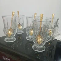 فروش کمیاب ترین سرویس چایخوری مارک پاشا باغچه ترک