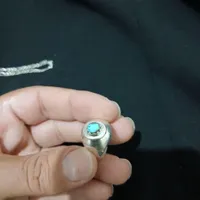 زنجیرو انگشتر نقره با پرنده یا گوشی|جواهرات|تهران, افسریه|دیوار