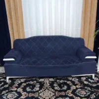 مبل هفت نفره سورمه ای