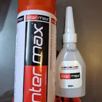 چسب 123 اینترمکس 400 میل قوطی نرم