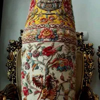 فرش دستباف کوزه عتیقه