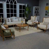 مبل کوئین لاوین|مبلمان خانگی و میز عسلی|رشت, سیا اسطلخ|دیوار