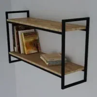 کتابخانه و قفسه های دیواری