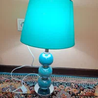 آباژور رومیزی نو رنگ آبی فیروزه ای