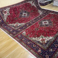 فرش جفت ۶ متری تبریز طرح کرمان قلم لاکی|فرش|تهران, سلسبیل جنوبی|دیوار