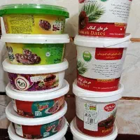 تعدادی سطل خرما در حد نو