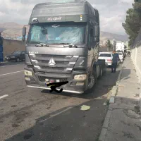 راننده پایه یک. با کمرشکن پل دار ۲ محور.کله فراز