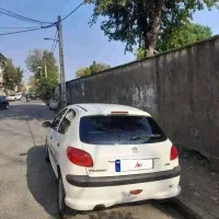 ۲۰۶ مدل ۸۸ دو لکه رنگ شاسی ها پلمپ|خودرو سواری و وانت|آستارا, |دیوار