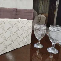 شیرینی خوری جام کریستال قهوه جوش|حراج|ری, هاشم‌آباد|دیوار