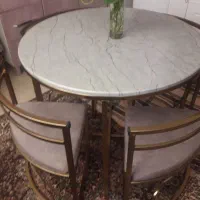 میز ناهارخوری ۴ نفره|میز و صندلی غذاخوری|قم, آذر (نکویی)|دیوار