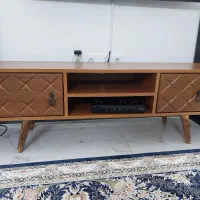 میز تلویزیون چوبی