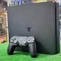 کنسول پلی استیشن ۴ اسلیم دو دسته + پک بازی ps4
