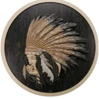 تابلو سرخ پوست برند لوتوس