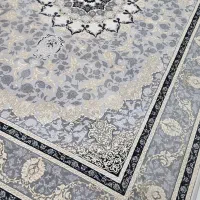 یک تخته فرش12متری گل برجسته تمام نخ 700