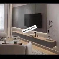 میز Led تی وی Lcd  دیوار پوش صفحه ترموود|میز تلویزیون|تهران, یافت آباد جنوبی|دیوار