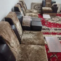 مبل هفت نفره دست دوم|مبلمان خانگی و میز عسلی|نسیمشهر, |دیوار