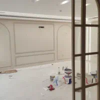 نقاشی/رنگ آمیزی/بازسازی|خدمات پیشه و مهارت|شیراز, شهرک فرهنگیان|دیوار