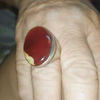انگشتر حقیق وزنش نمیدونم چقدر