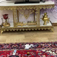 میز تلوزیون برنجی