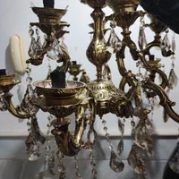 برنز|لوستر و چراغ آویز|ساوه, |دیوار