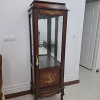 ویترین معرق سه طبقه و یک طبقه کمد